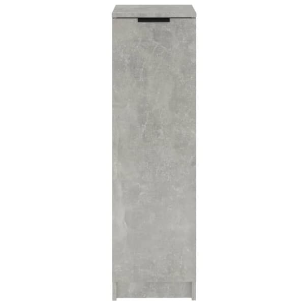 vidaXL skoskab 30x35x100 cm konstrueret træ betongrå -  Skoopbevaring