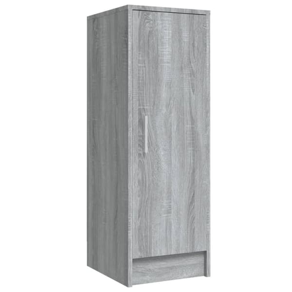 vidaXL Kenkäteline harmaa Sonoma 32x35x92 cm tekninen puu -  Kenkähyllyt & -telineet