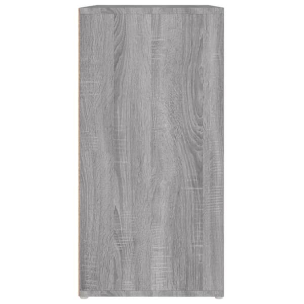 vidaXL skoskab 60x35x70 cm konstrueret træ grå sonoma-eg -  Skoopbevaring