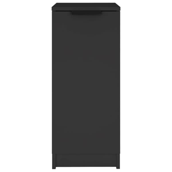vidaXL skoskab 30x35x70 cm konstrueret træ sort - Skoopbevaring