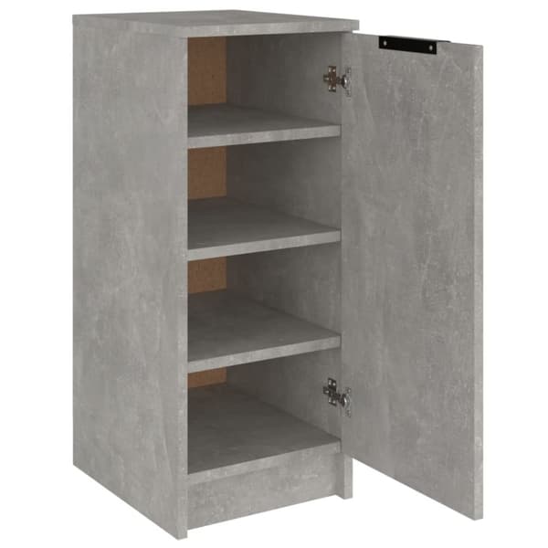 vidaXL Skoskåp betonggrå 30x35x70 cm konstruerat trä - Skoställ & skohyllor