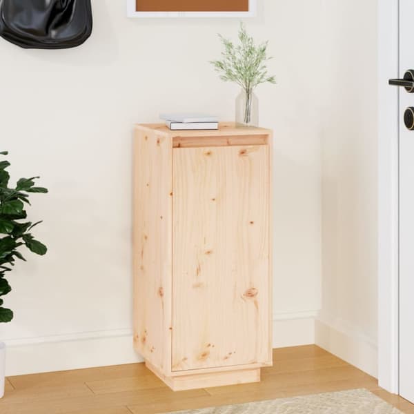 vidaXL Kenkäkaappi 35x35x80 cm täysi mänty -  Kenkähyllyt & -telineet