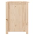 Miniatyrbillede 7 af 9: vidaXL skobænk 160x36,5x50 cm massivt fyrretræ -  Skoopbevaring