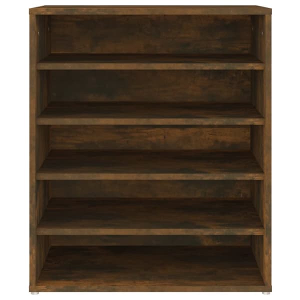 vidaXL skoreol 60x35x70 cm konstrueret træ røget egetræ -  Skoopbevaring