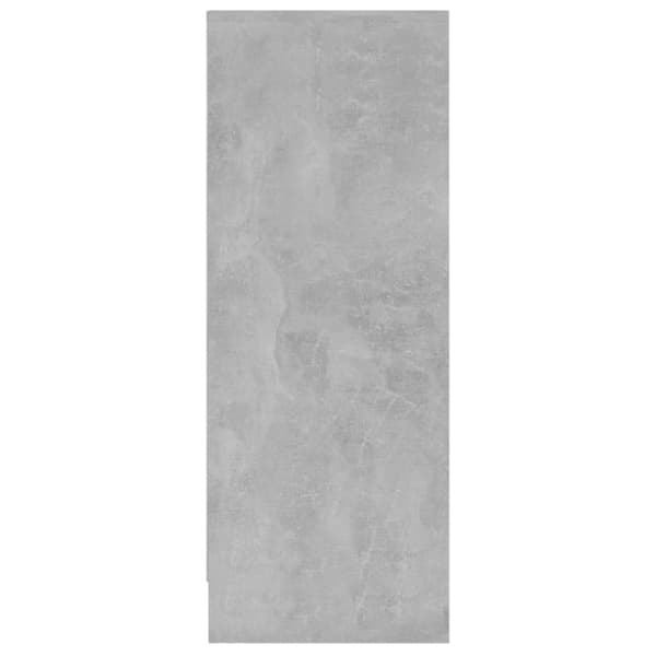 vidaXL skoskab 60x35x92 cm spånplade betongrå -  Skoopbevaring