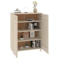 Miniatyrbillede 7 af 11: vidaXL skoskab HAMAR 85x40x108 cm massivt fyrretræ honningbrun -  Skoopbevaring
