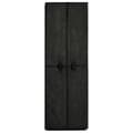 Miniatyrbillede 4 af 9: vidaXL skoskab 60 x 30 x 166 cm stof sort -  Skoopbevaring
