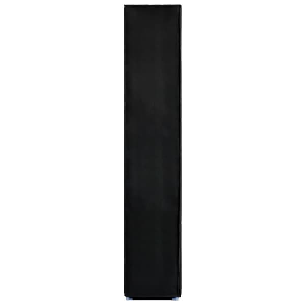 vidaXL skoskab 60 x 30 x 166 cm stof sort -  Skoopbevaring