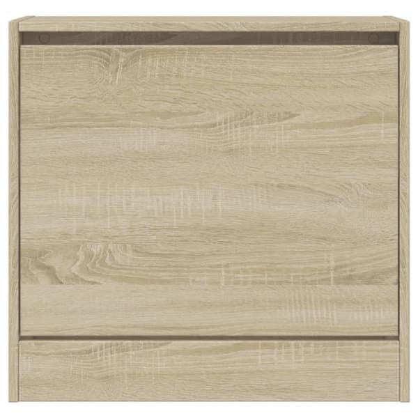 vidaXL Skohylla sonoma-ek 60x21x57 cm konstruerat trä -  Skoställ & skohyllor