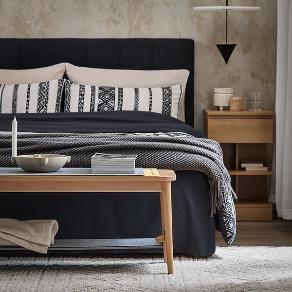 Rootz-kenkäpenkki säilytystilalla - Sisääntulopenkki - Sänkypenkki - Helppo koota - Kestävä - Ympäristöystävällinen - 110cm x 46cm x 37cm