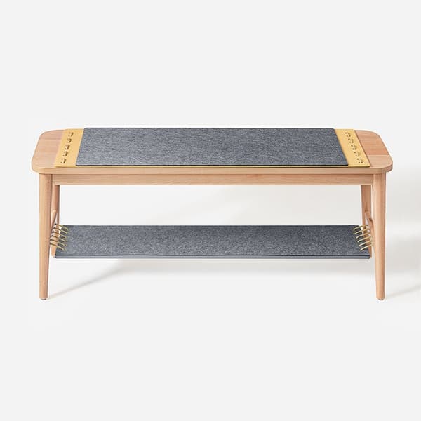 Rootz-kenkäpenkki säilytystilalla - Sisääntulopenkki - Sänkypenkki - Helppo koota - Kestävä - Ympäristöystävällinen - 110cm x 46cm x 37cm