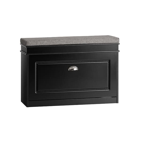 Rootz Skoskåpsbänk - Skoförvaring - Skoorganisator - FSC-certifierad - Dämpad sits - Miljövänlig förpackning - 75cm x 51cm x 24cm