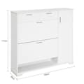 Miniatyrbild 4 av 7: Rootz Shoe Cabinet Tipper - Skoförvaring - Skoorganisator - Kompakt design - Mångsidig förvaring - Slitstark MDF & PB Material - 120cm x 111cm x 26cm
