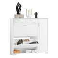 Miniatyrbild 1 av 7: Rootz Shoe Cabinet Tipper - Skoförvaring - Skoorganisator - Kompakt design - Mångsidig förvaring - Slitstark MDF & PB Material - 120cm x 111cm x 26cm