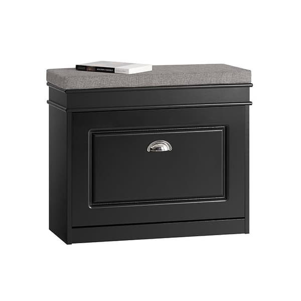 Rootz skoskabsbænk - skovælger - skobeholder - kompakt design - alsidig opbevaring - komfortabel siddeplads - 61 cm x 51 cm x 24 cm