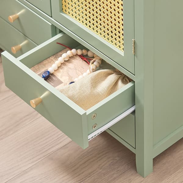 Rootz Modern Skoskåp Skänk - Hallgarderob - Kommod - MDF-material - Luftgenomsläppliga gallerdörrar - Justerbara hyllor - Rymlig förvaring - 70cm x 90