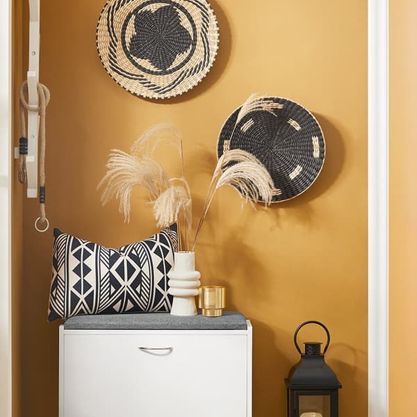 Rootz skobænk med opbevaring - Skovipper - Skostativ - Pladsbesparende design - Komfortable siddepladser - Ridsefaste gummifødder - 60 cm x 47 cm x 24
