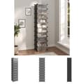 Miniatyrbillede 1 af 9: The Living Store skoreol 44x32x174 cm PP sort -  Skoopbevaring