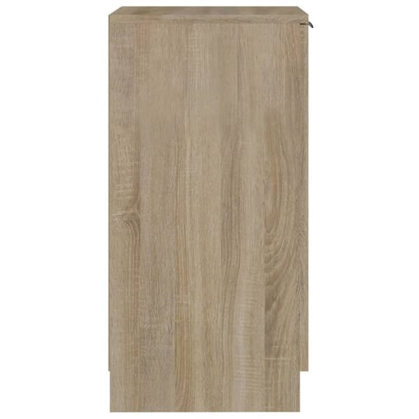 The Living Store skoskab 30x35x70 cm konstrueret træ sonoma-eg -  Skoopbevaring