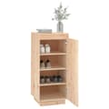 Miniatyrbillede 5 af 11: The Living Store skoreol 35x35x80 cm massivt fyrretræ -  Skoopbevaring