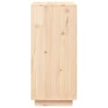 Miniatyrbillede 7 af 11: The Living Store skoreol 35x35x80 cm massivt fyrretræ -  Skoopbevaring
