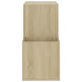 Miniatyrbillede 7 af 10: The Living Store skoskab 105x35,5x70 cm konstrueret træ sonoma-eg -  Skoopbevaring