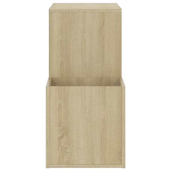 The Living Store skoskab 105x35,5x70 cm konstrueret træ sonoma-eg -  Skoopbevaring