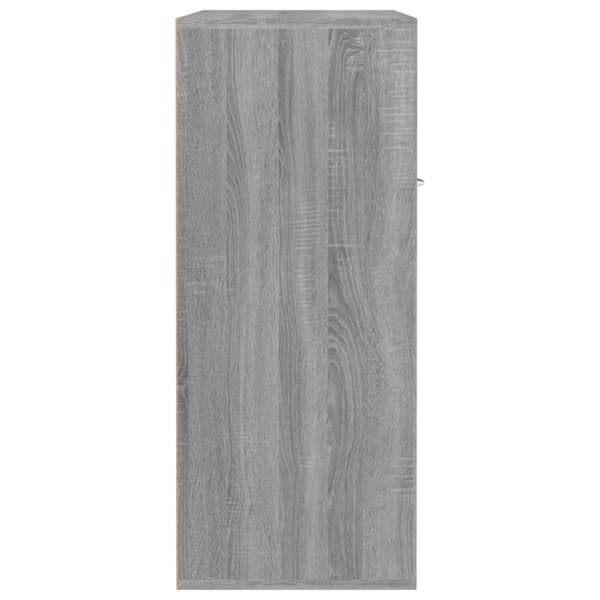 Skoställ & skohyllor - Living Skoskåp grå sonoma 60x35x84 cm konstruerat trä