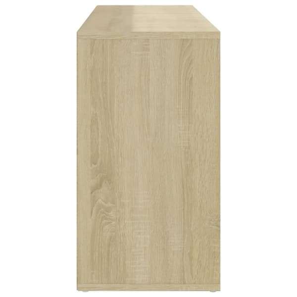 Skoopbevaring - Living skobænk 103x30x54,5 cm konstrueret træ sonoma-eg