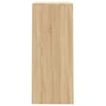 Miniatyrbillede 9 af 11: Skoopbevaring - Living skoskab 60x35x84 cm konstrueret træ sonoma-eg