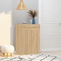 Miniatyrbillede 2 af 11: Skoopbevaring - Living skoskab 60x35x84 cm konstrueret træ sonoma-eg
