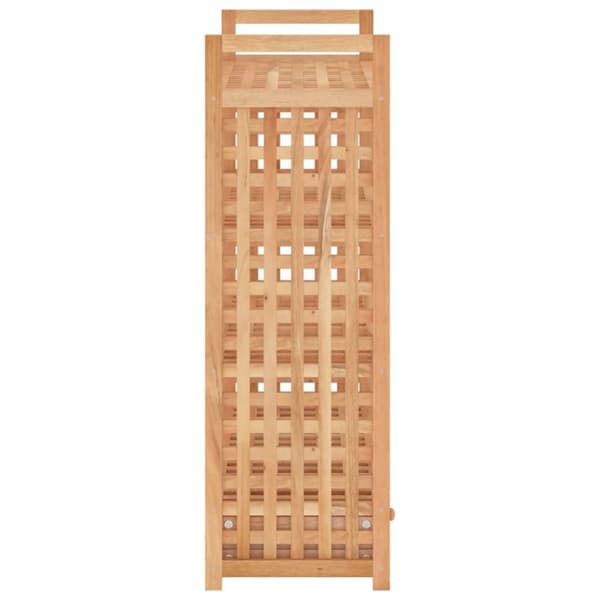 Kenkähyllyt & -telineet - Living Kenkätelineet laatikolla 70x27x81 cm täysi pähkinäpuu