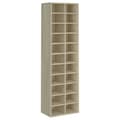 Miniatyrbillede 3 af 9: Skoopbevaring - Living skoskab 54x34x183 cm konstrueret træ sonoma-eg