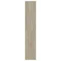 Miniatyrbillede 6 af 9: Skoopbevaring - Living skoskab 54x34x183 cm konstrueret træ sonoma-eg