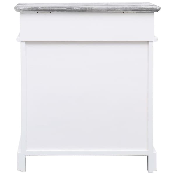 Skoopbevaring - Living skoskab 50 x 28 x 58 cm kejsertræ grå