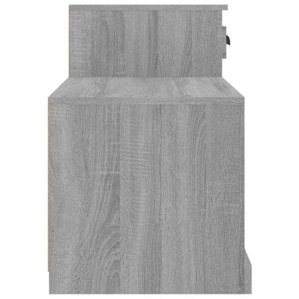 Skoopbevaring - Living skoskab 100x42x60 cm konstrueret træ grå sonoma-eg