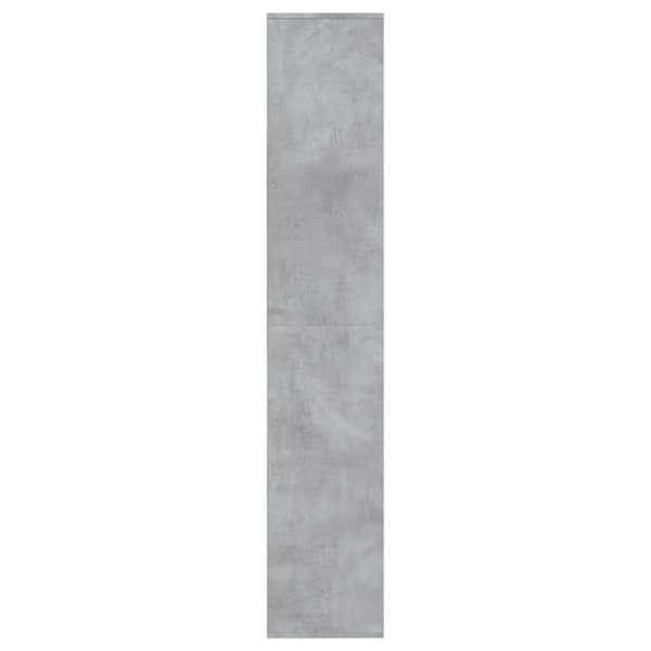 Skoställ & skohyllor - Living Skoskåp betonggrå 54x34x183 cm konstruerat trä