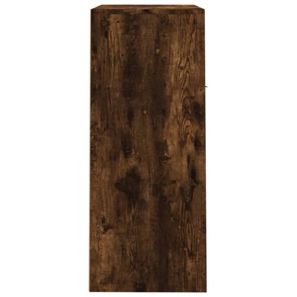 Skoställ & skohyllor - Living Skoställ rökfärgad ek 60x35x84 cm konstruerat trä