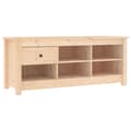 Miniatyrbillede 3 af 11: Skoopbevaring - Living skoreol 110x38x45,5 cm massivt fyrretræ