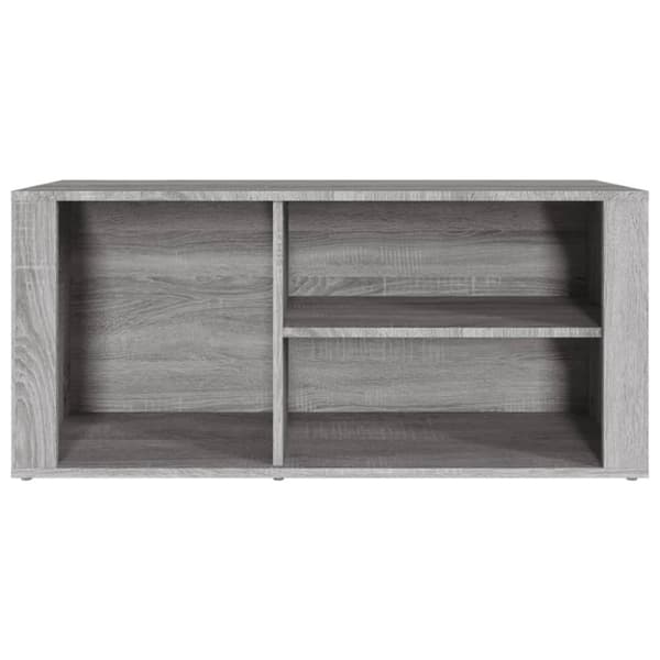 Skoopbevaring - Living skoskab 100x35x45 cm konstrueret træ grå sonoma-eg