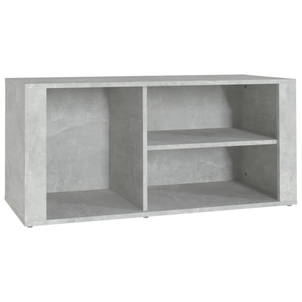 Skoställ & skohyllor - Living Skoskåp betonggrå 100x35x45 cm konstruerat trä