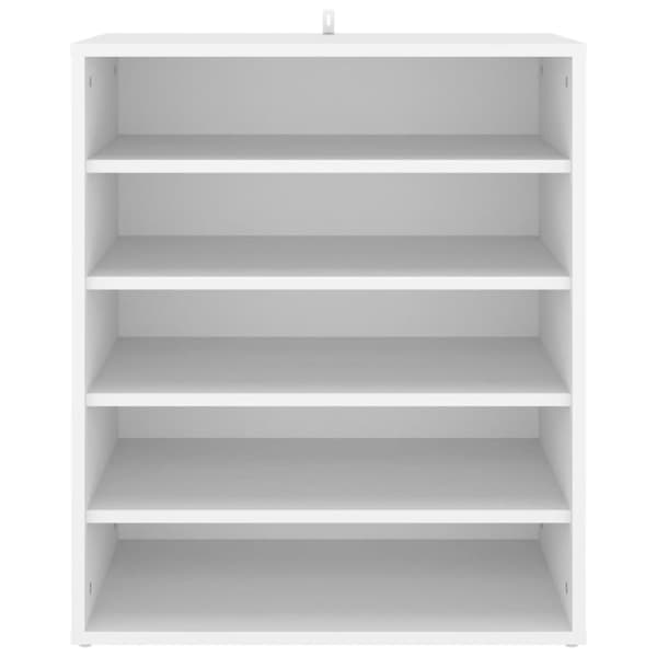 Skoopbevaring - Living skoreol 60x35x70 cm spånplade hvid