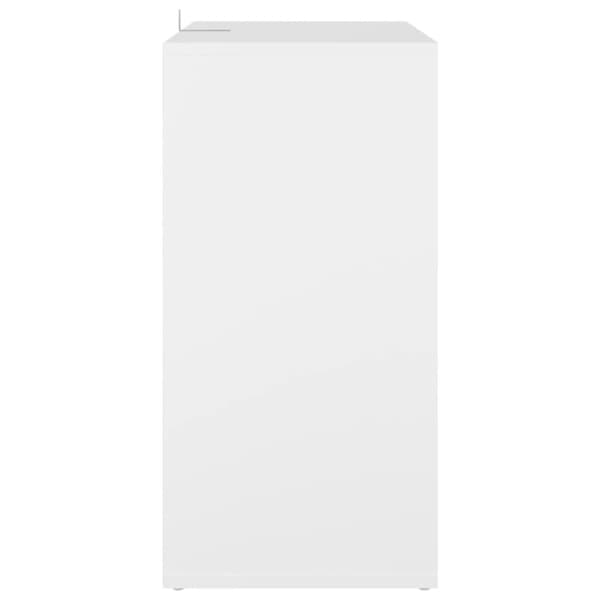 Skoopbevaring - Living skoreol 60x35x70 cm spånplade hvid