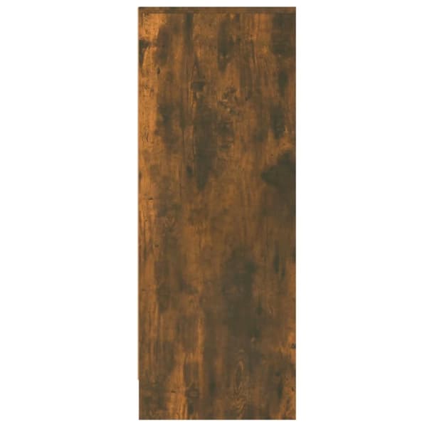 Skoopbevaring - Living skoskab 60x35x92 cm konstrueret træ røget egetræ