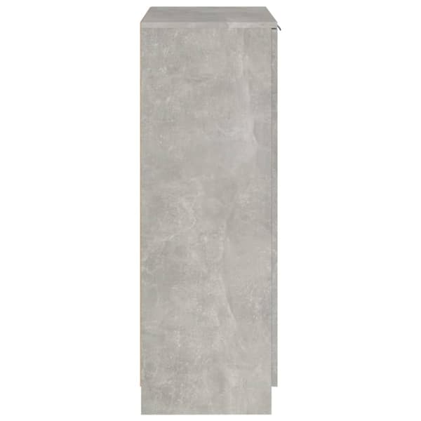 Kenkähyllyt & -telineet - Living Kenkäkaappi betoninharmaa 59x35x100cm tekninen puu