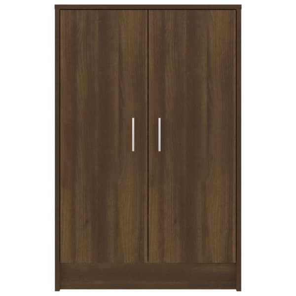 Kenkähyllyt & -telineet - Living Kenkäteline ruskea tammi 60x35x92 cm tekninen puu