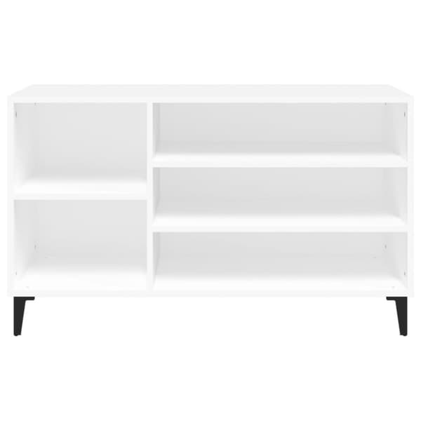 Skoopbevaring - Living skoreol 102x36x60 cm konstrueret træ hvid