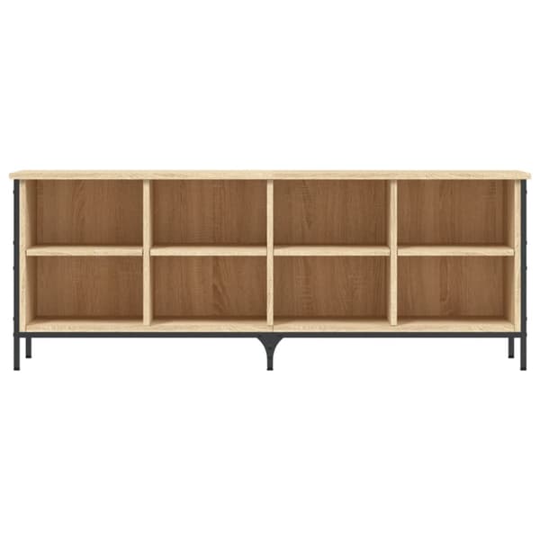 Kenkähyllyt & -telineet - Living Kenkäkaappi Sonoma-tammi 131x35x50 cm tekninen puu