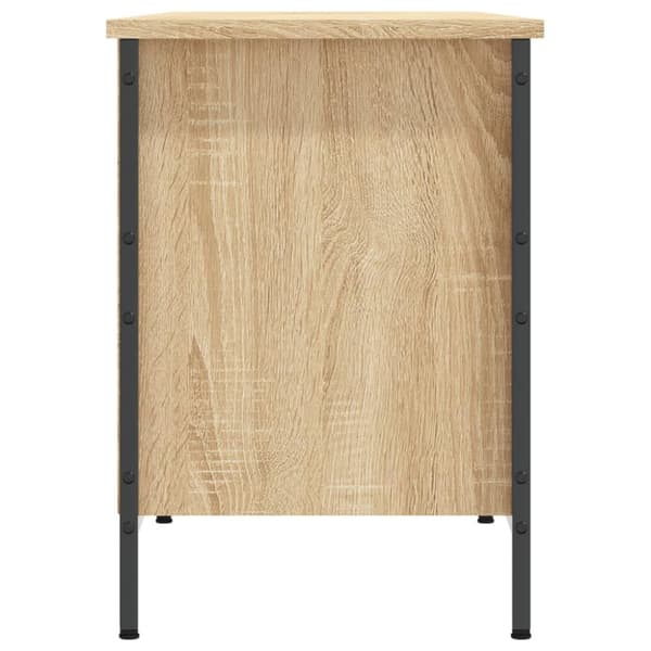 Kenkähyllyt & -telineet - Living Kenkäkaappi Sonoma-tammi 131x35x50 cm tekninen puu