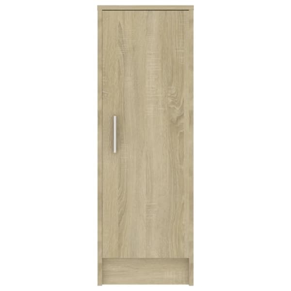 Skoopbevaring - Living skoskab 32x35x92 cm spånplade sonoma-eg